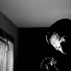 selfportrait with a cock
