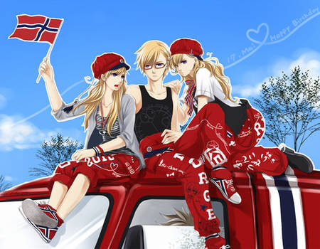 17 Mai russ-norge by akato3