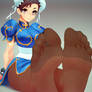 COMMISSION: Chun-Li (in nylons)