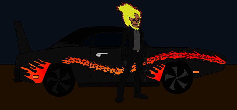 Flame Rider (Cartoon) by dominator2001 on DeviantArt