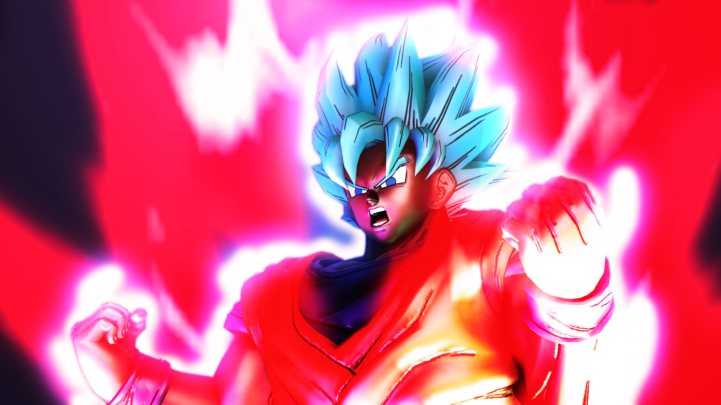 SFM/GIF] Super Saiyan Blue Kaio-Ken by DvGamer69idk on DeviantArt