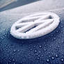 Frozen VW logo