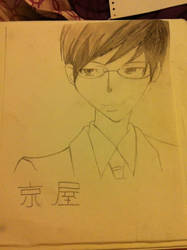 Kyoya In School Uniform