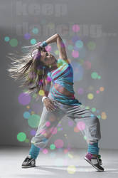 hip-hop dance girl