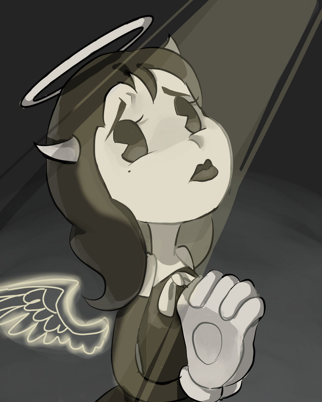 Bendy And The Ink Machine-Alice Angel by DrawingLollipop on DeviantArt