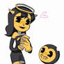 BATIM-Alice with little Bendy