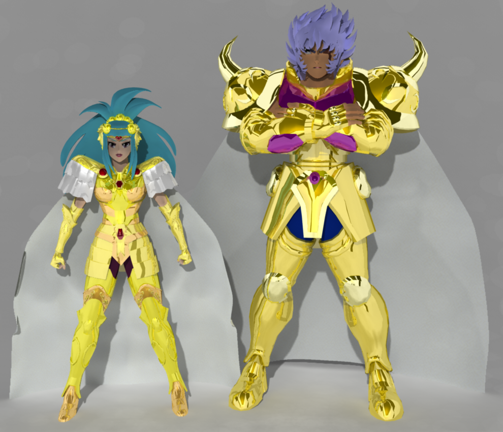 Saint seiya omega - Paradox e Hambiger