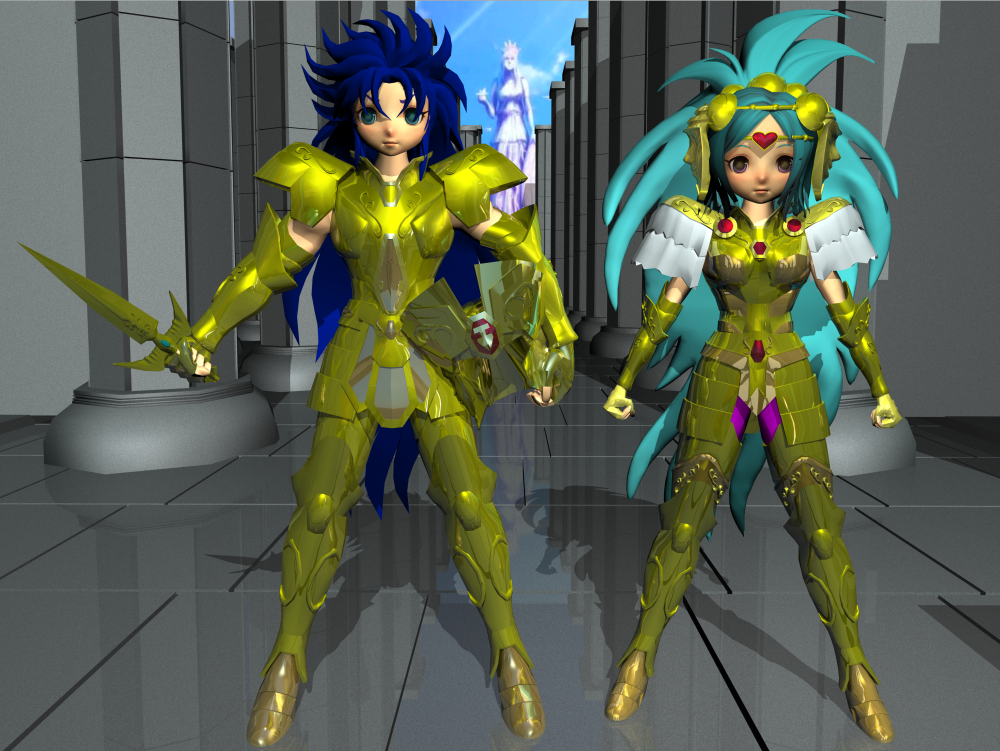 Saint seiya - Saga e Paradox kid