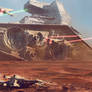 Star Wars Battle of Jakku Concept Art