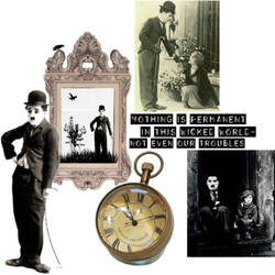 Charlie Chaplin collage