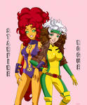 Rogue and Kori by MaJoShoujo