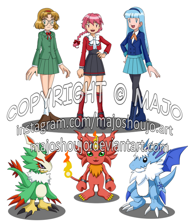 Rayearth x Digimon Adventure