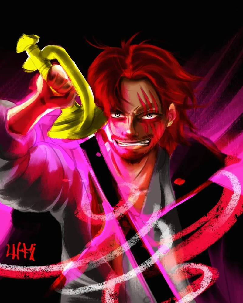 Shanks One Piece Haki of King by LuFifreestyle on DeviantArt