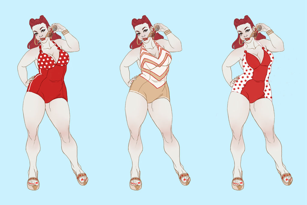 Layla Swimsuit Set 01 by heysawbones