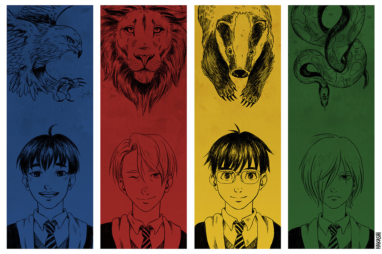 YOI - Harry Potter AU