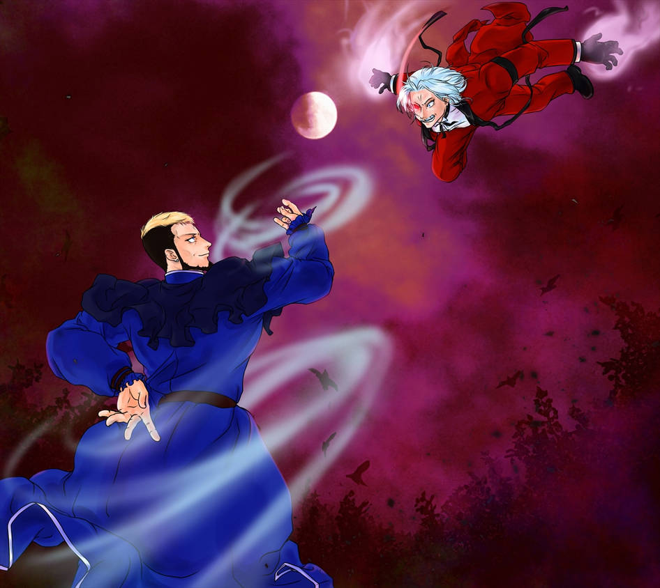 Goenitz vs Rugal by Renjyo on DeviantArt