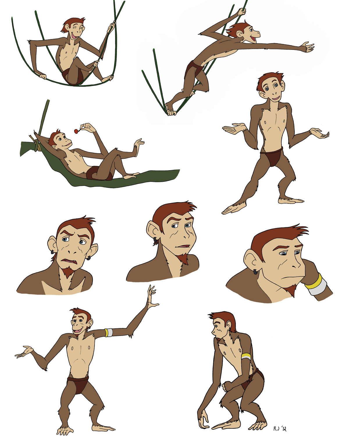 Monkeys Cartoon Deviantart A Monkey's Tale Sketchdump by Kordyne on DeviantArt