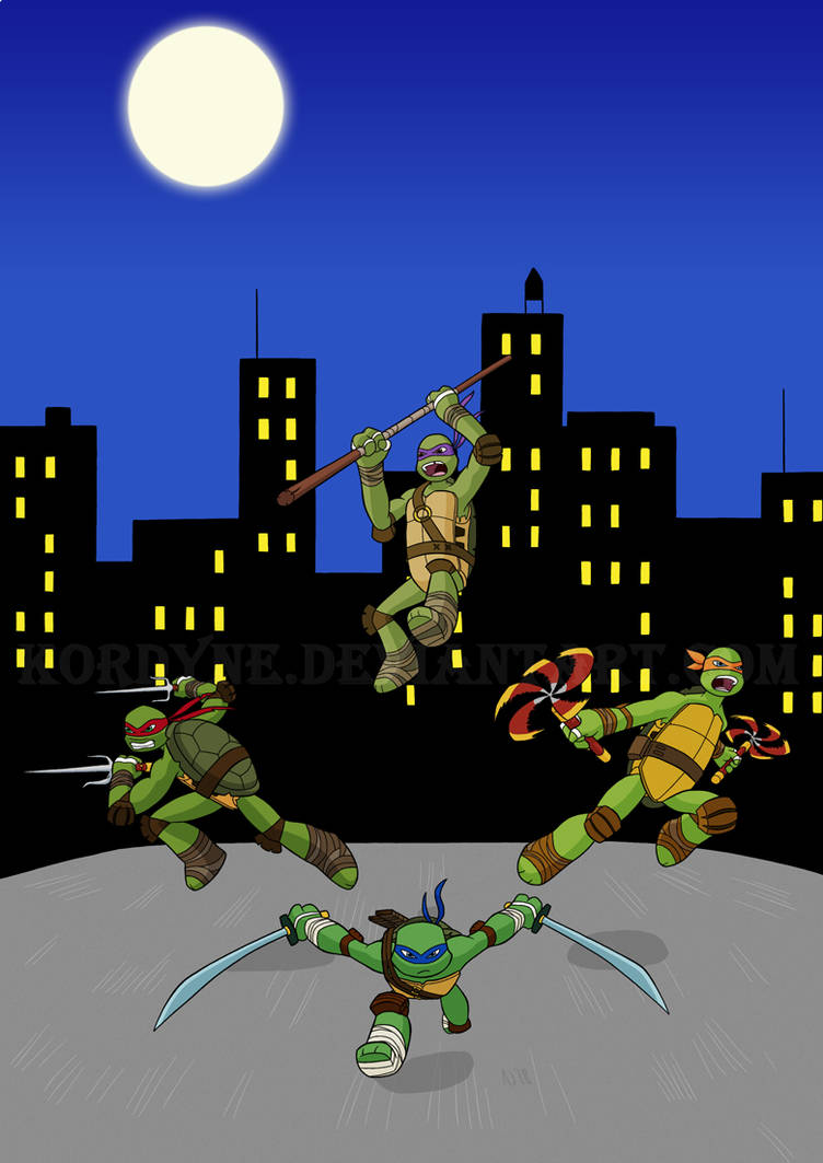 Teenage Mutant Ninja Turtles 2012 by Kordyne on DeviantArt