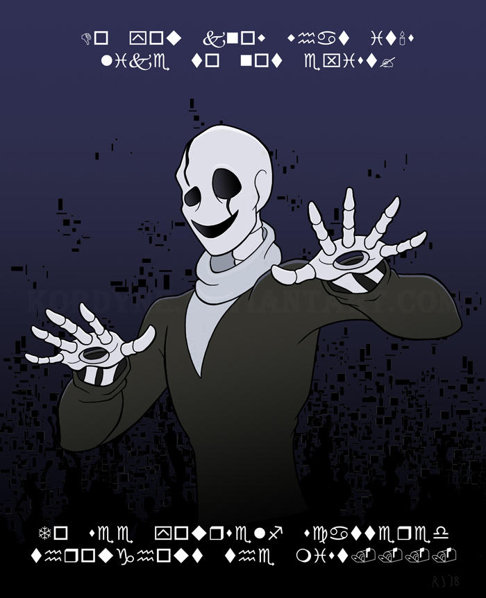 WD Gaster by Kordyne on DeviantArt