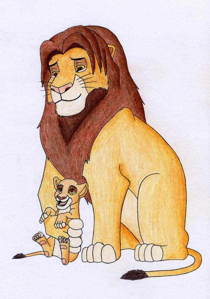 Simba and Kiara by Kordyne on DeviantArt