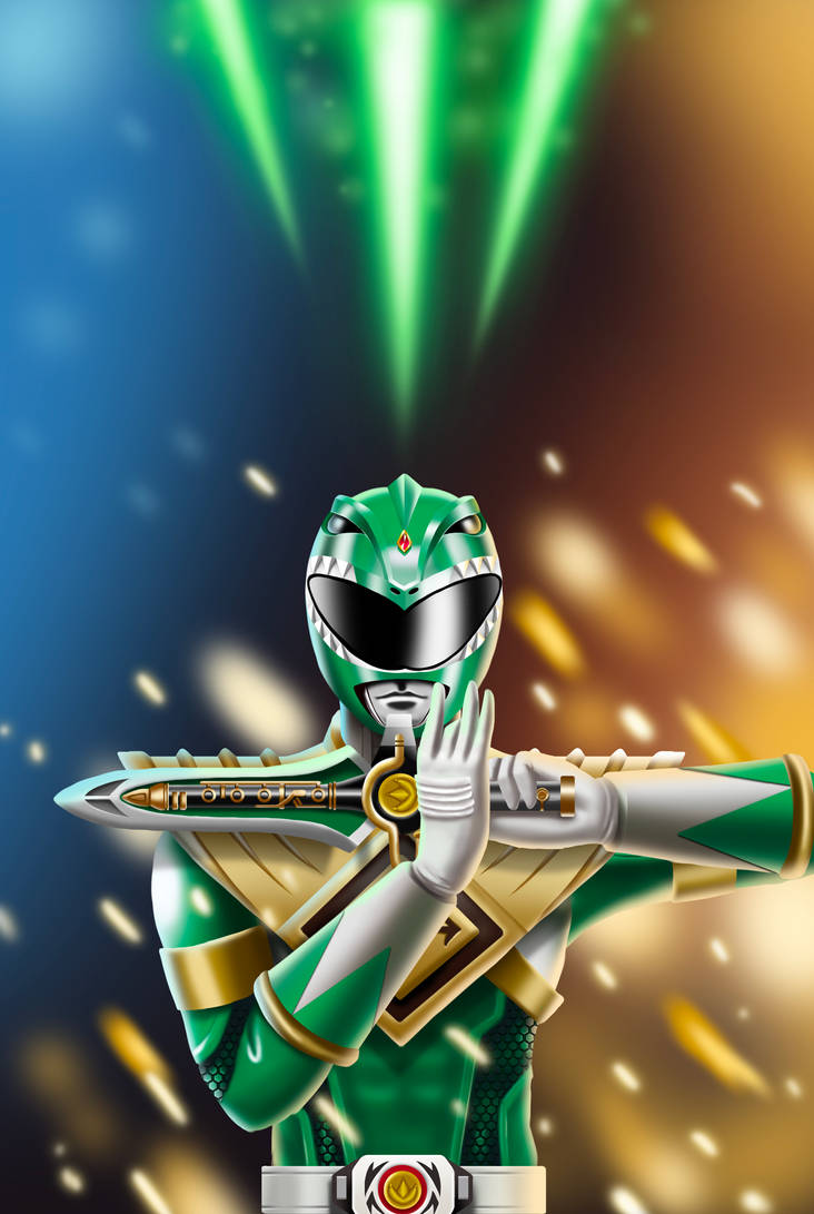 Green Ranger - Mighty Morphin Power Rangers by violonx on DeviantArt