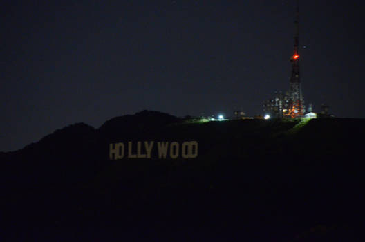 Hollywood at Night