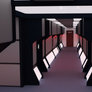 24th Century Radial Corridor - Red Alert Gif