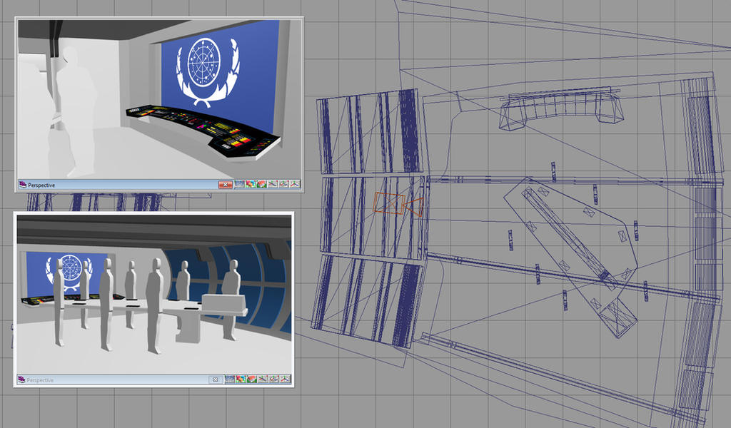 23rd Century Briefing Room WIP 01 by ashleytinger