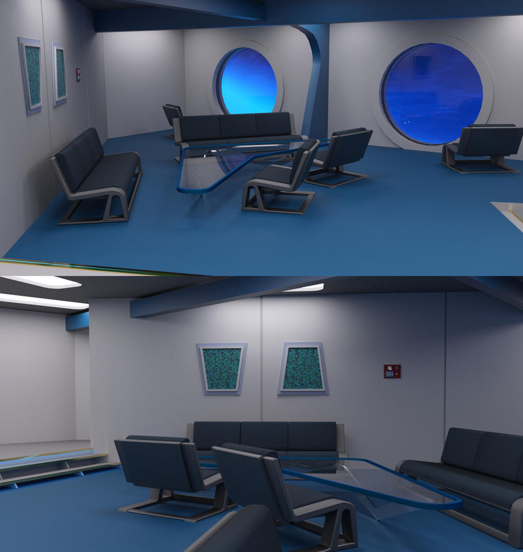 TOS Stateroom - Lounge by ashleytinger