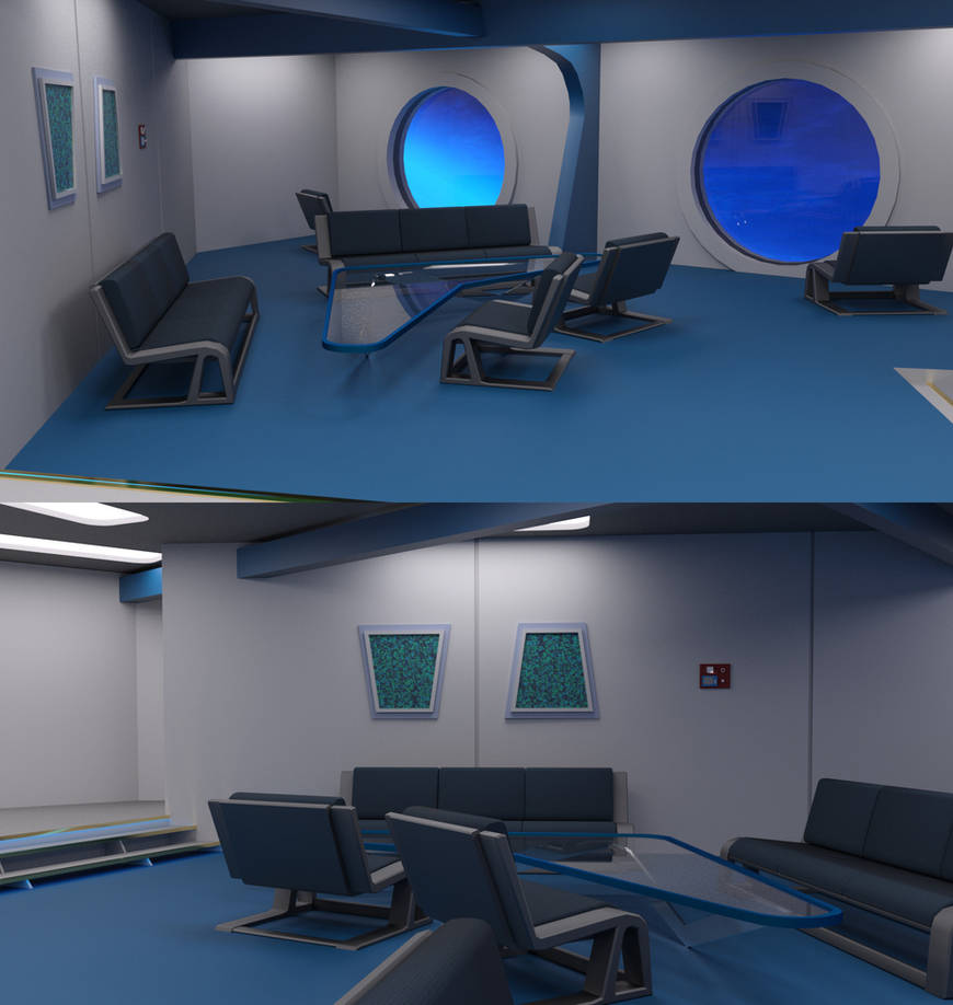 TOS Stateroom - Lounge by ashleytinger