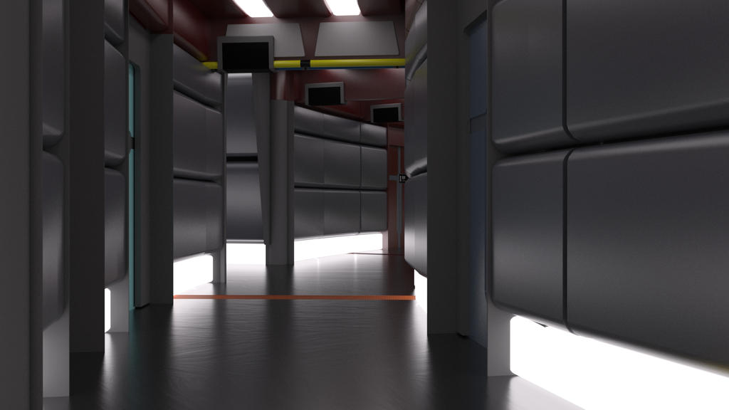 Throwback Corridor - At the Disco by ashleytinger