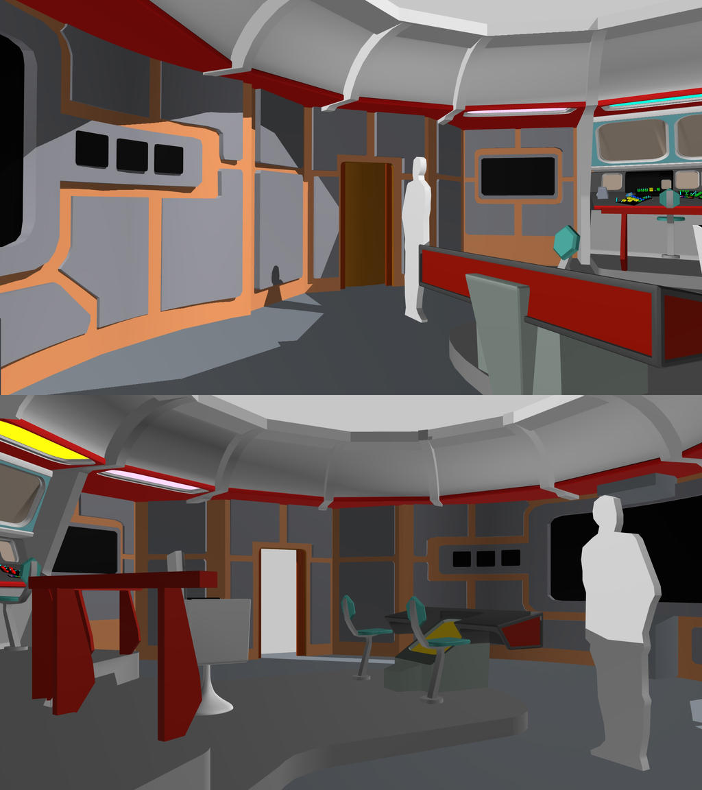 Bridge of the Week - TOS WIP 04 by ashleytinger