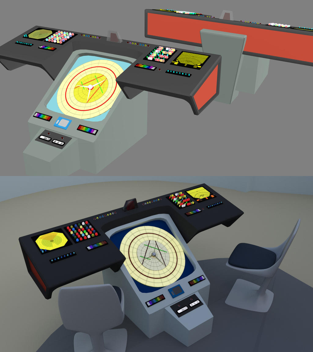 Bridge of the Week - TOS WIP 06 by ashleytinger
