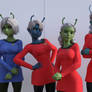 USS Aries - Andorian Crew