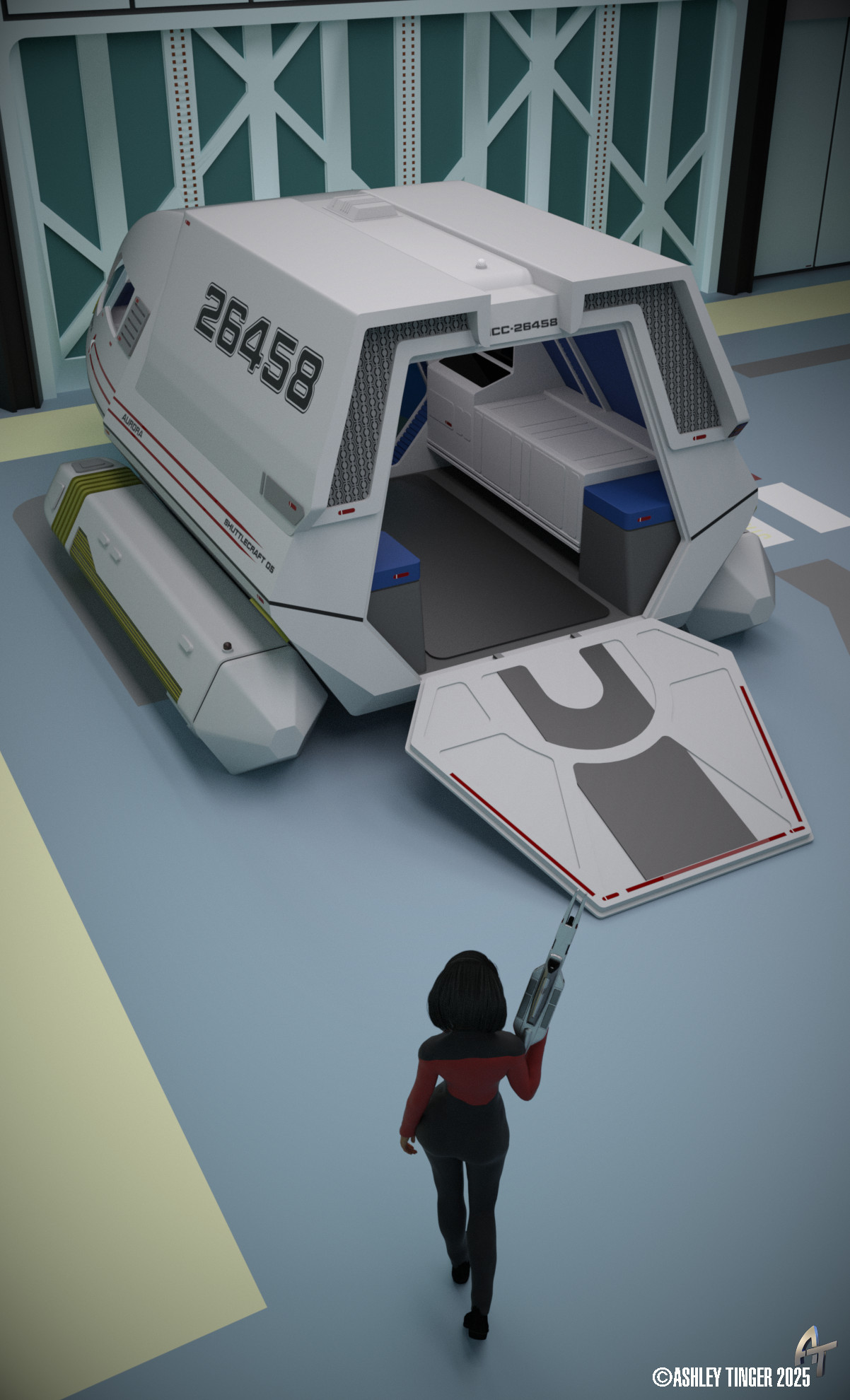 Aurora - Akira Style Poster