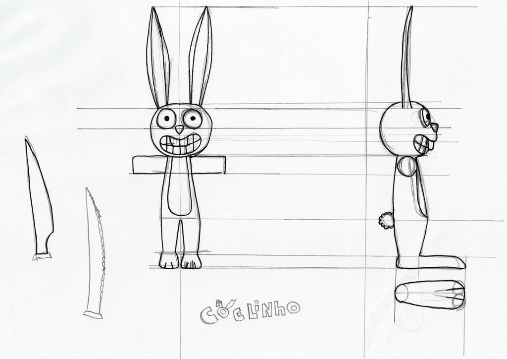 Bunny - Model Sheet by JubaAj on DeviantArt