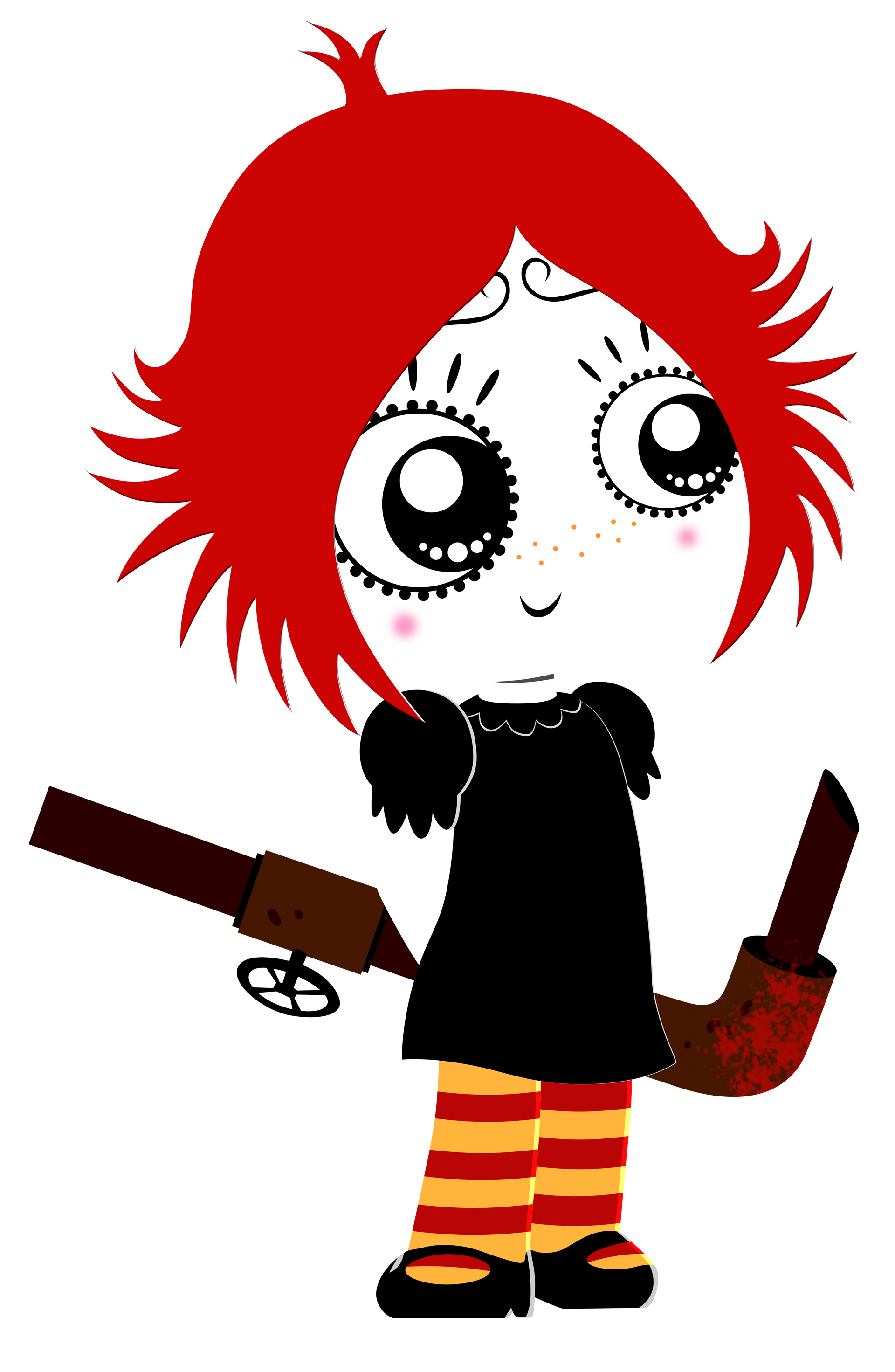 Ruby Gloom Vector by JubaAj on DeviantArt