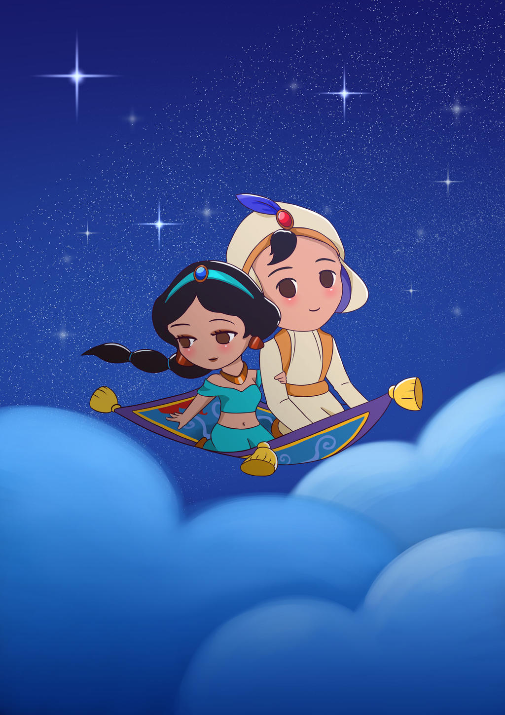 Aladdin A Whole New World By Nicolehikaru On Deviantart