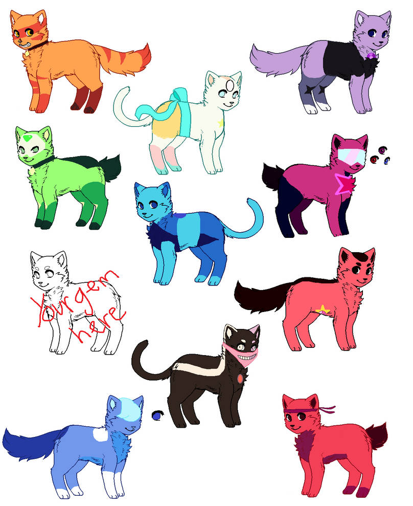 Steven universe themed cat OTA by Just-a-Dreemurr on DeviantArt