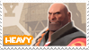 TF2 Heavy Stamp by MrEchoAngel