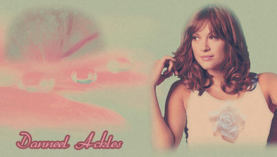 Danneel Pink/Light Green Flower Tank V2