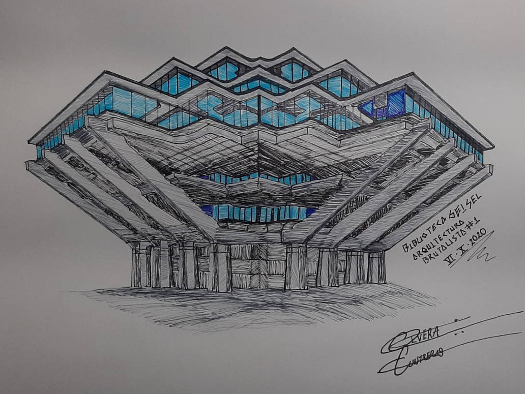 Biblioteca Geisel by XC96 on DeviantArt