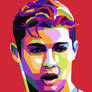 Cristiano Ronaldo Pop Art Portrait