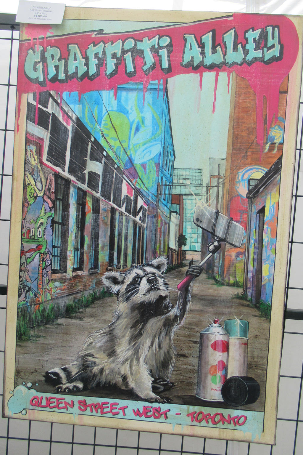 Graffiti Racoons Raccoon of Graffiti Alley by Codetski101 on DeviantArt