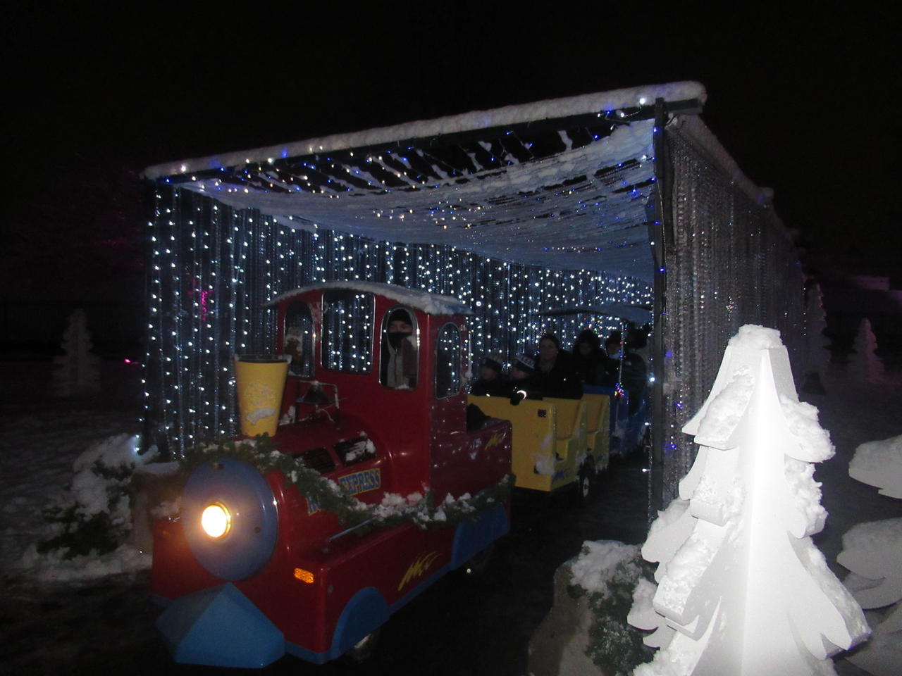 Train Coming Out of the Polar Ice Cave by Codetski101 on DeviantArt