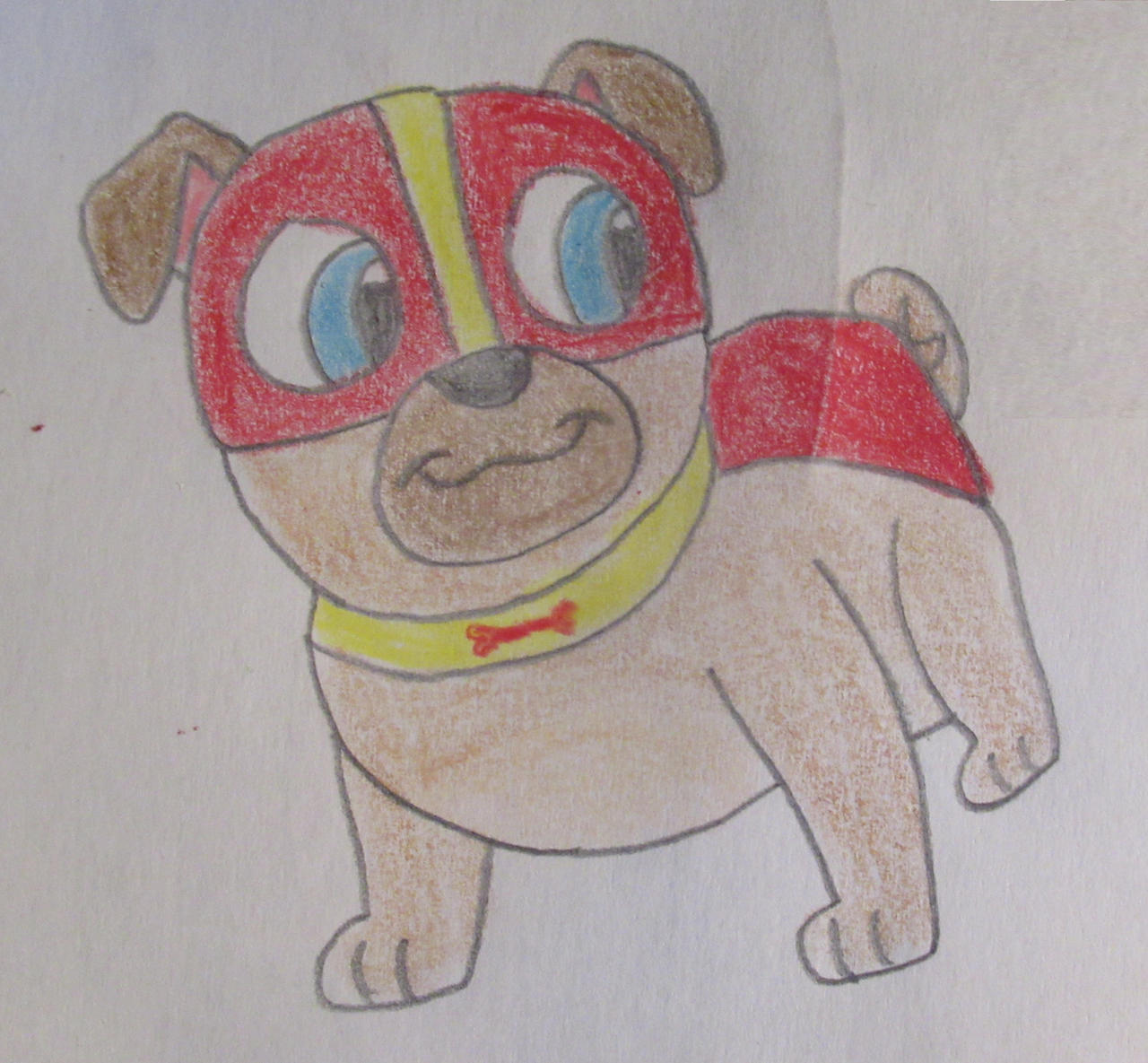 Dog Rolly Drawing Rolly as Captain Dog by Codetski101 on DeviantArt