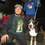 Me and Greater Swiss Mountain Dog