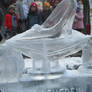 The Lost Shoe Ice Sculpture
