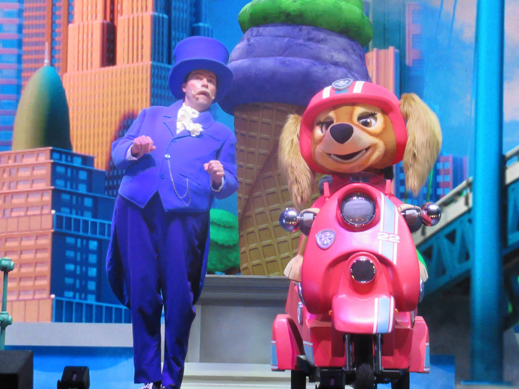 Paw Patrol Live Mayor Humdinger and Liberty by Codetski101 on DeviantArt