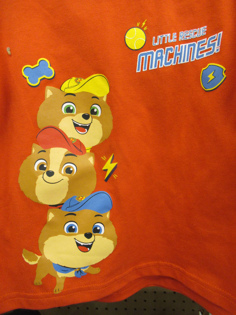 Paw Machine Tp Little Rescue Machines Paw Patrol Shirt Design by Codetski101 on DeviantArt